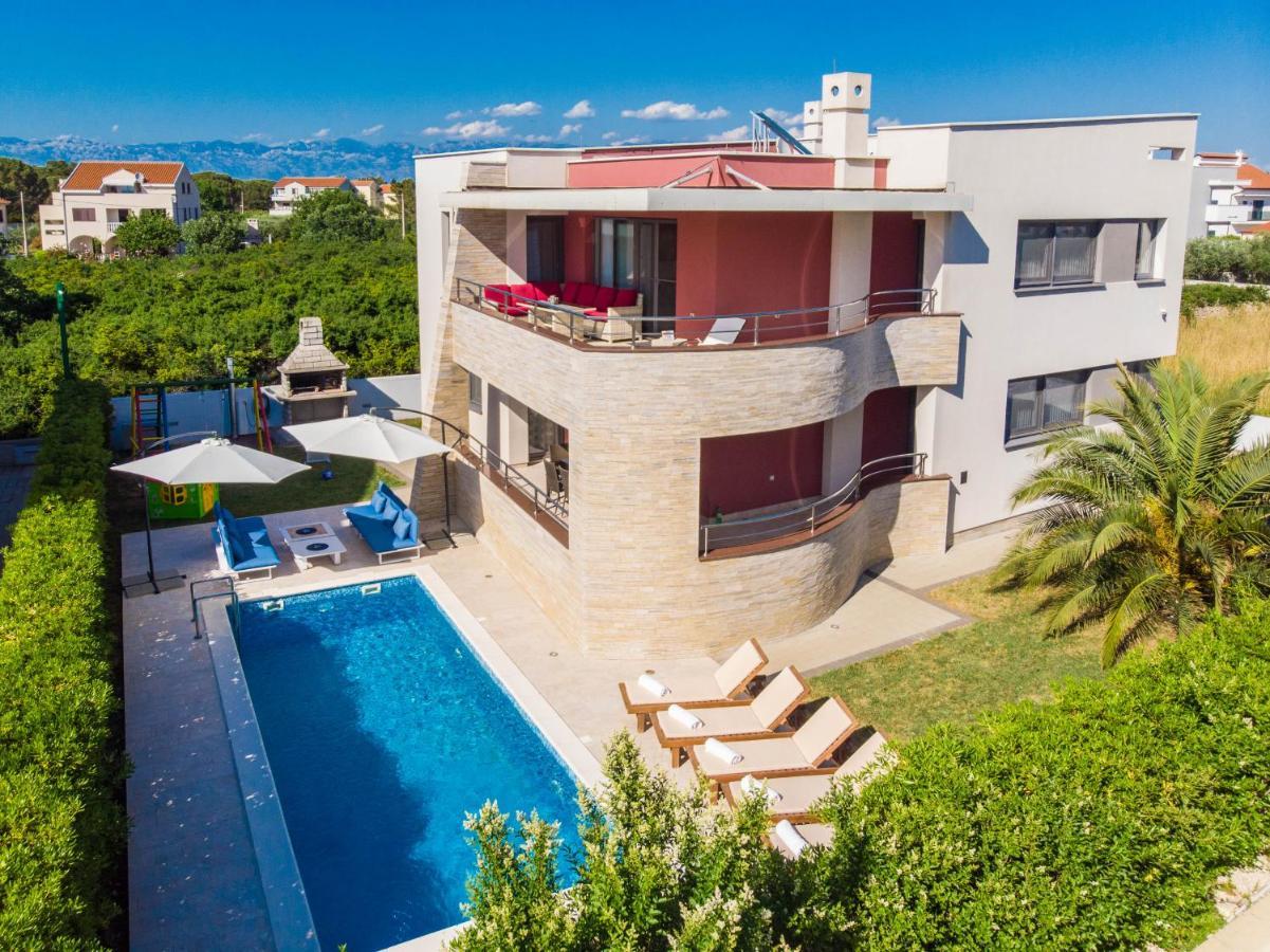 Vila Zatona Sunset With Heated Swimming Pool 자톤 외부 사진