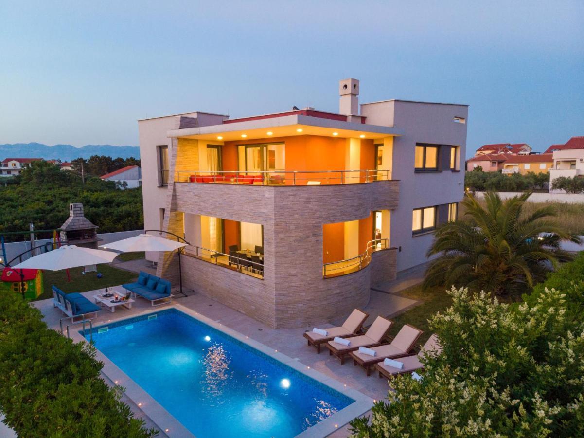 Vila Zatona Sunset With Heated Swimming Pool 자톤 외부 사진
